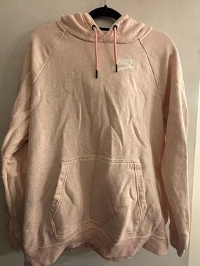 Nike Light Pink Women's Pullover Hoodie